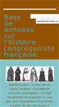 Mobile Screenshot of congregation.fr